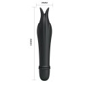 Zgrabny elegancki wibrator klasyczny masażer 14cm Zgrabny elegancki wibrator klasyczny masażer 14cm