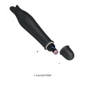 Zgrabny elegancki wibrator klasyczny masażer 14cm Zgrabny elegancki wibrator klasyczny masażer 14cm