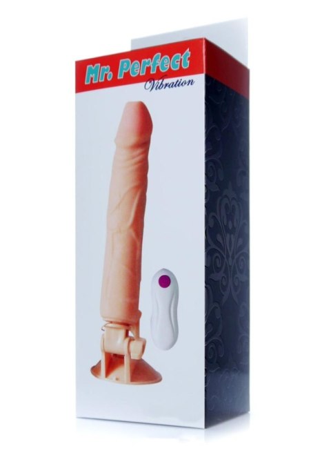 Dildo z przyssawką pilotem penis realistyczny 24cm Dildo z przyssawką pilotem penis realistyczny 24cm