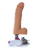 Dildo z przyssawką uchwytem pilotem realistyczny Dildo z przyssawką uchwytem pilotem realistyczny