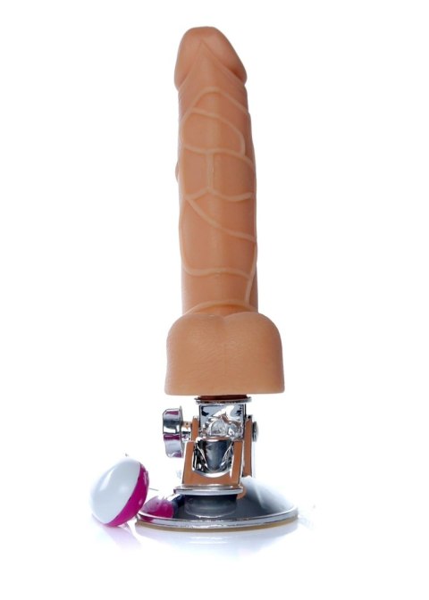 Dildo z przyssawką uchwytem pilotem realistyczny Dildo z przyssawką uchwytem pilotem realistyczny