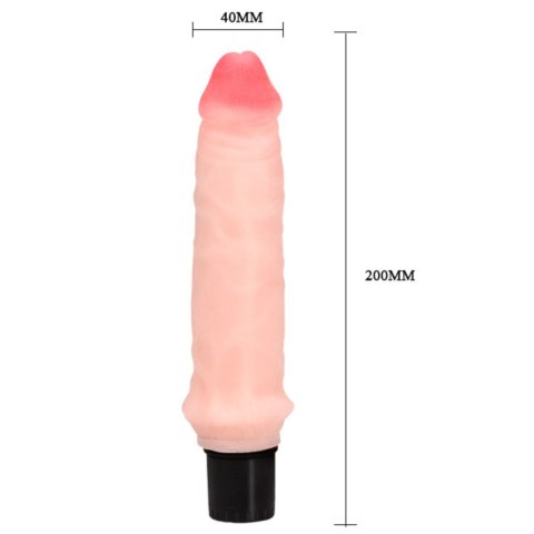 Naturalny wibrator delikatny realistyczny sex 20cm Naturalny wibrator delikatny realistyczny sex 20cm