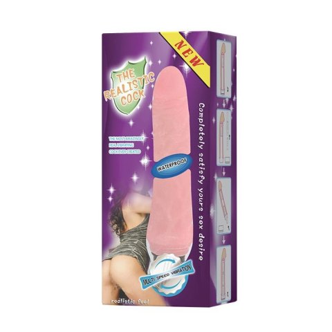Naturalny wibrator delikatny realistyczny sex 20cm Naturalny wibrator delikatny realistyczny sex 20cm