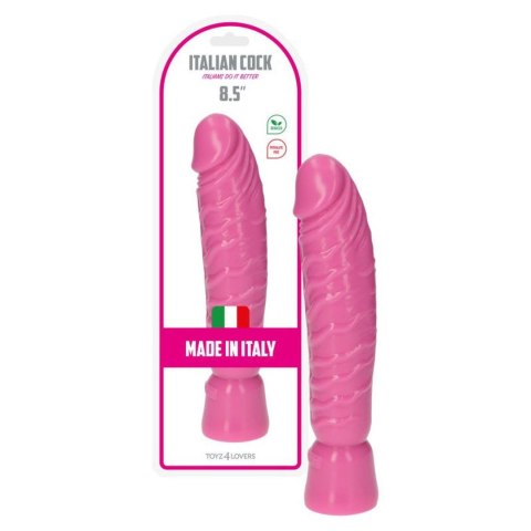 Realistyczny różowy penis w spiralne żyły 10,5cm Realistyczny różowy penis w spiralne żyły 10,5cm