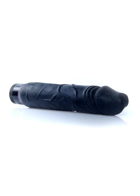 Wibrator czarny z cyberskóry naturalny penis Wibrator czarny z cyberskóry naturalny penis