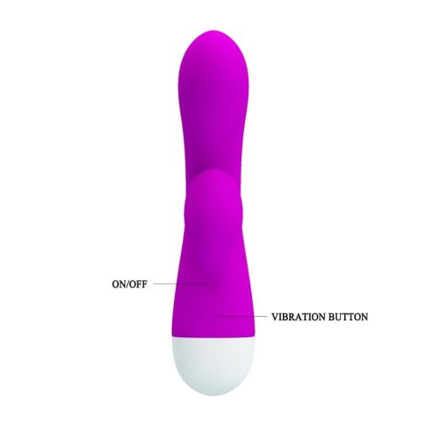 Wibrator królik punkt g masażer łechtaczki 15cm Wibrator królik punkt g masażer łechtaczki 15cm