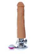 Wibrator z przyssawką pilotem realistyczny 26cm Wibrator z przyssawką pilotem realistyczny 26cm