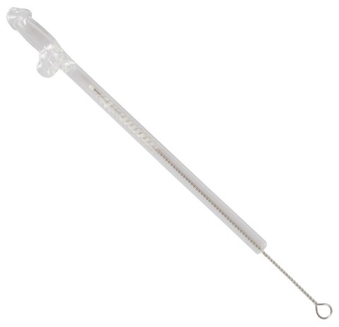 Glass Drinking Straw Willy x 4 Glass Drinking Straw Willy x 4