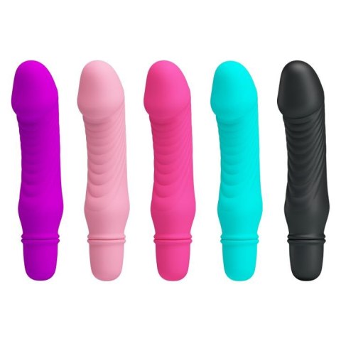 Mini silikonowy wibrator różne kolory 10 funkcji Mini silikonowy wibrator różne kolory 10 funkcji