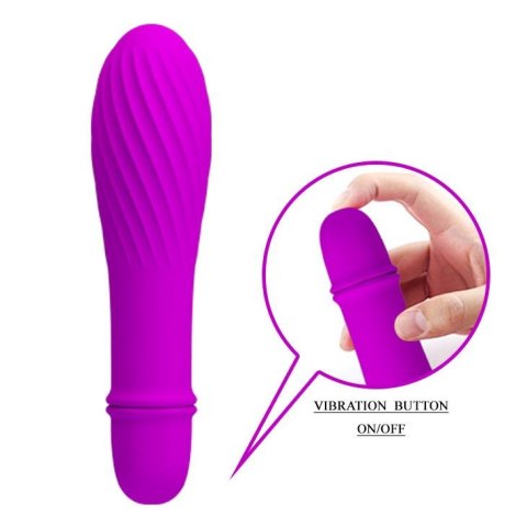 Mini silikonowy wibrator różne kolory 10 funkcji Mini silikonowy wibrator różne kolory 10 funkcji