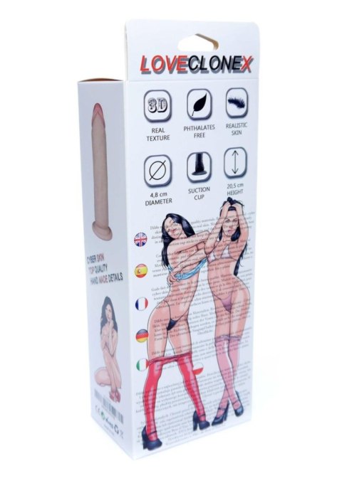 Realistyczny naturalny penis dildo z cyberskóry 20 Realistyczny naturalny penis dildo z cyberskóry 20