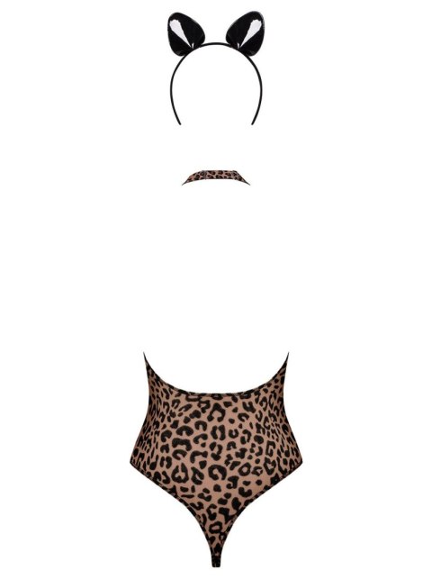 Erotyczne body cętki panterka opaska leocatia l/xl Erotyczne body cętki panterka opaska leocatia l/xl
