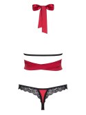Komplet erotyczny biustonosz stringi sensuelia xxl