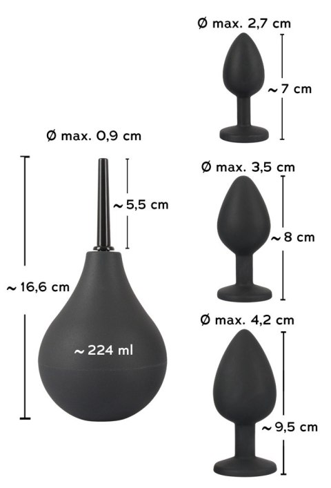 Black Velvets Anal Kit Black Velvets Anal Kit