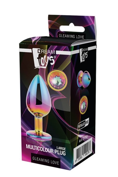 GLEAMING LOVE MULTICOLOUR PLUG LARGE GLEAMING LOVE MULTICOLOUR PLUG LARGE