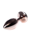 Korek analny ozdobny z kryształkiem metalowy 7cm Korek analny ozdobny z kryształkiem metalowy 7cm
