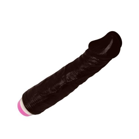 Realistyczny czarny penis wibrator naturalny 23cm Realistyczny czarny penis wibrator naturalny 23cm