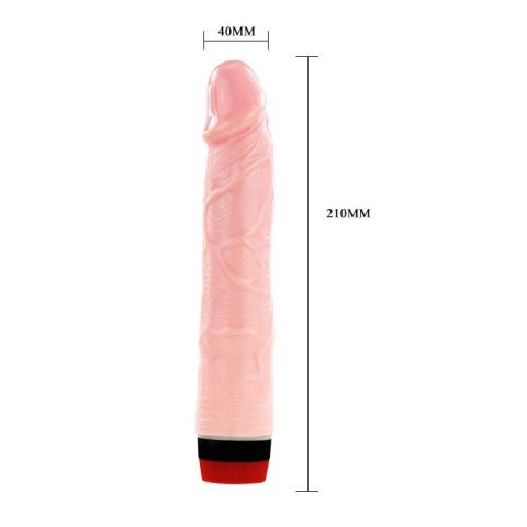 Realistyczny wibrator naturalny penis członek 21cm Realistyczny wibrator naturalny penis członek 21cm