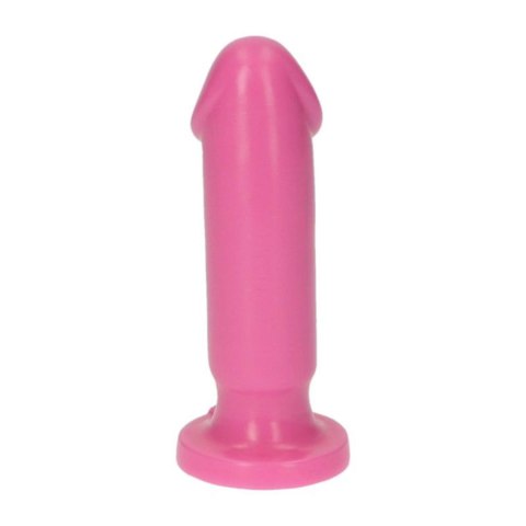 Różowe dildo gładki trzon z mocną przyssawką 15 cm Różowe dildo gładki trzon z mocną przyssawką 15 cm
