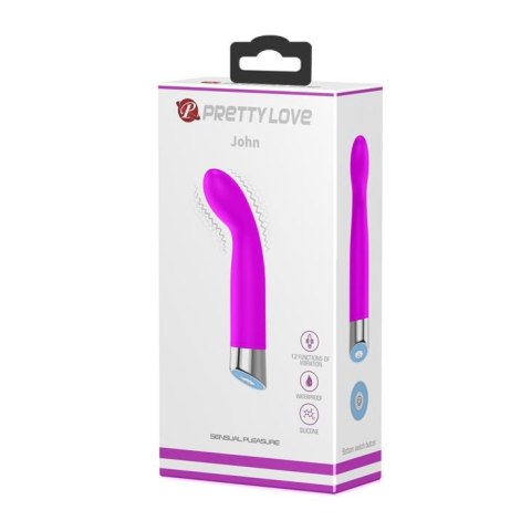 Wibrator do punktu g zagięty sex 12 trybów 14 cm Wibrator do punktu g zagięty sex 12 trybów 14 cm