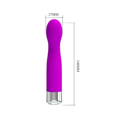 Wibrator do punktu g zagięty sex 12 trybów 14 cm Wibrator do punktu g zagięty sex 12 trybów 14 cm