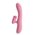 Wibrator króliczek z masażerem rotacją 20cm 7 tryb Wibrator króliczek z masażerem rotacją 20cm 7 tryb