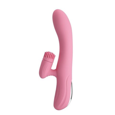 Wibrator króliczek z masażerem rotacją 20cm 7 tryb Wibrator króliczek z masażerem rotacją 20cm 7 tryb