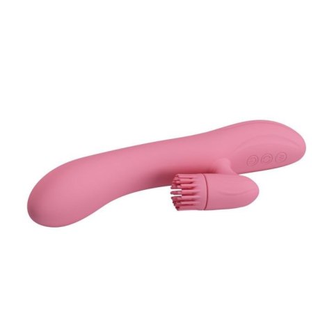 Wibrator króliczek z masażerem rotacją 20cm 7 tryb Wibrator króliczek z masażerem rotacją 20cm 7 tryb