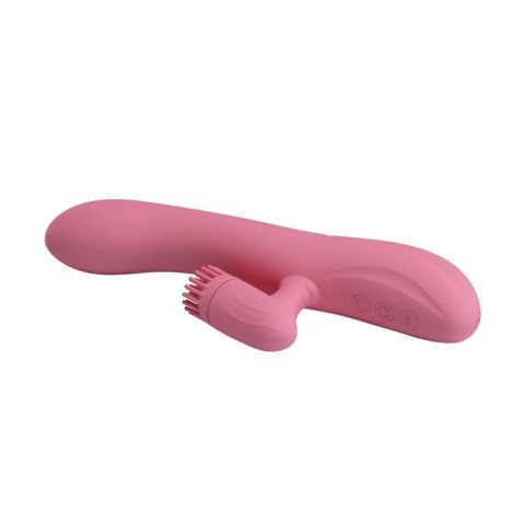 Wibrator króliczek z masażerem rotacją 20cm 7 tryb Wibrator króliczek z masażerem rotacją 20cm 7 tryb