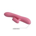 Wibrator króliczek z masażerem rotacją 20cm 7 tryb Wibrator króliczek z masażerem rotacją 20cm 7 tryb