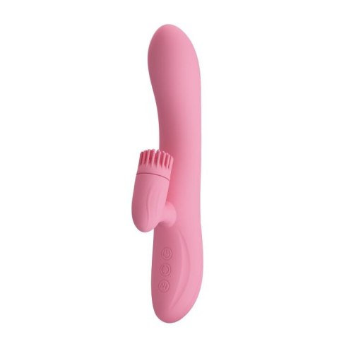 Wibrator króliczek z masażerem rotacją 20cm 7 tryb Wibrator króliczek z masażerem rotacją 20cm 7 tryb
