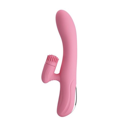 Wibrator króliczek z masażerem rotacją 20cm 7 tryb Wibrator króliczek z masażerem rotacją 20cm 7 tryb