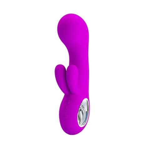 Wibrator króliczek z masażerem sex 15cm 7 trybów Wibrator króliczek z masażerem sex 15cm 7 trybów