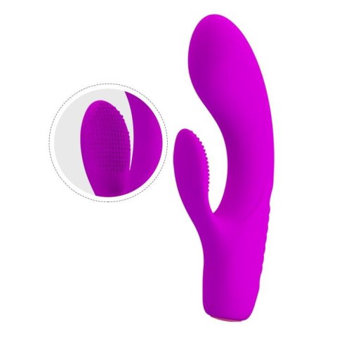 Wibrator punktu g masażer łechtaczki 12trybów 15cm Wibrator punktu g masażer łechtaczki 12trybów 15cm