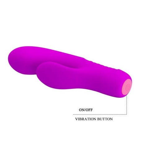 Wibrator punktu g masażer łechtaczki 12trybów 15cm Wibrator punktu g masażer łechtaczki 12trybów 15cm