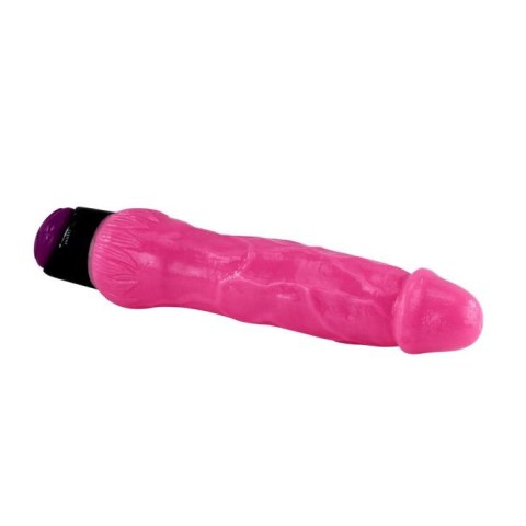 Wibrator różowy penis realistyczny naturalny 24cm Wibrator różowy penis realistyczny naturalny 24cm