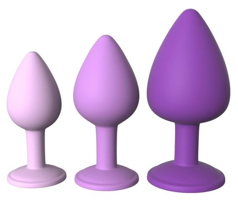 Zestaw wtyczek analnych korki z brylantami plug Zestaw wtyczek analnych korki z brylantami plug