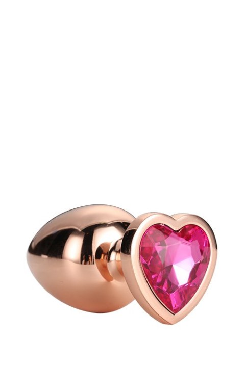 Złoty korek analny zatyczka z diamentem plug 7 cm Złoty korek analny zatyczka z diamentem plug 7 cm