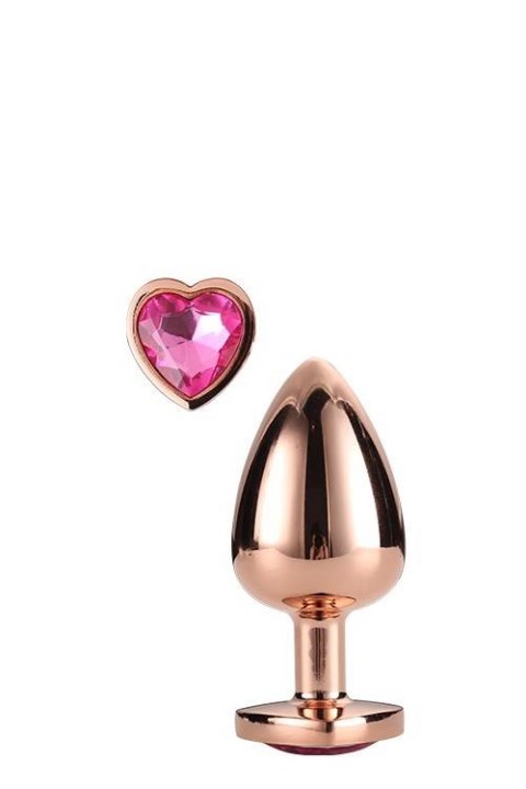Złoty korek analny zatyczka z diamentem plug 7 cm Złoty korek analny zatyczka z diamentem plug 7 cm