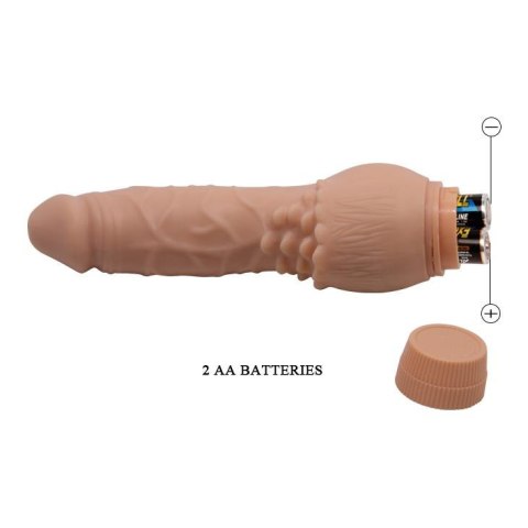 Realistyczny penis z wypustkami do łechtaczki 19cm Realistyczny penis z wypustkami do łechtaczki 19cm