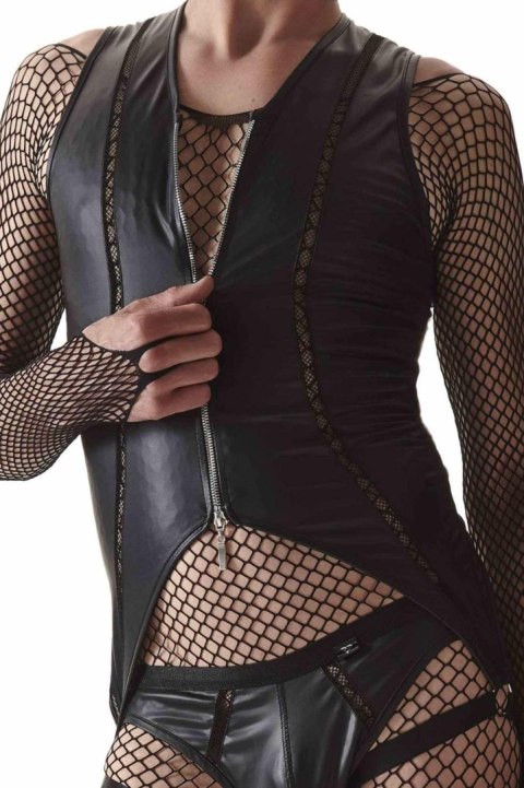 Seksowny kostium męski body + jockstrap wetlook L Seksowny kostium męski body + jockstrap wetlook L