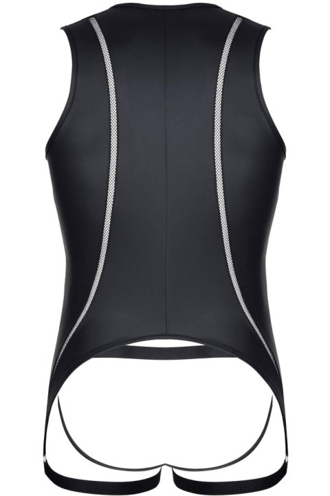 Seksowny kostium męski body + jockstrap wetlook M Seksowny kostium męski body + jockstrap wetlook M