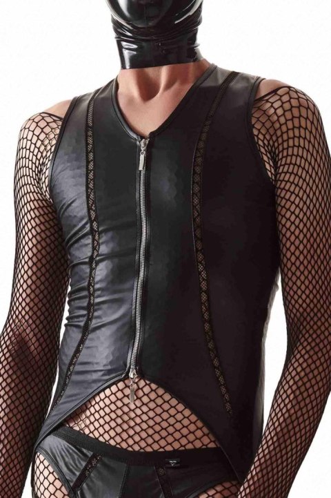 Seksowny kostium męski body + jockstrap wetlook S Seksowny kostium męski body + jockstrap wetlook S
