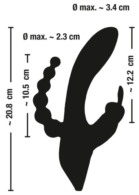 Smile Triple G-Spot Vibrator Smile Triple G-Spot Vibrator