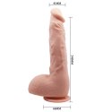 Elastyczne realistyczne dildo 24 cm żylaste skóra Elastyczne realistyczne dildo 24 cm żylaste skóra