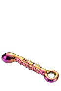 GLAMOUR GLASS RIBBED G-SPOT DILDO GLAMOUR GLASS RIBBED G-SPOT DILDO