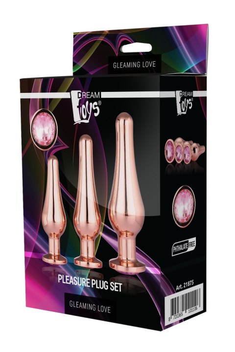 GLEAMING LOVE PLEASURE SET ROSE GOLD GLEAMING LOVE PLEASURE SET ROSE GOLD