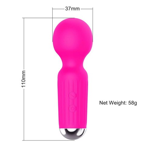 Mały mini masażer stymulator łechtaczki 11cm 20try Mały mini masażer stymulator łechtaczki 11cm 20try