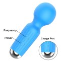 Mały mini masażer stymulator łechtaczki 11cm 20try Mały mini masażer stymulator łechtaczki 11cm 20try
