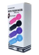 Mały mini masażer stymulator łechtaczki 11cm 20try Mały mini masażer stymulator łechtaczki 11cm 20try